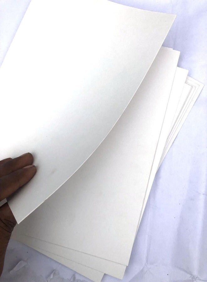 ARETOR Premium Ivory Sheet A4 Size 300 GSM - Heavyweight Craft Paper for Watercolour, Sketching, Card Making (20 Sheets) - Image 3